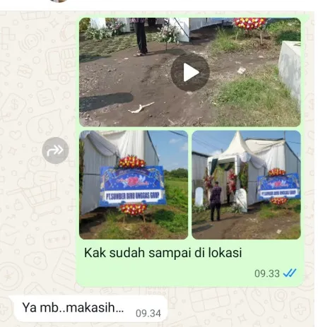 Pengiriman Karangan Bunga Palmeriam
