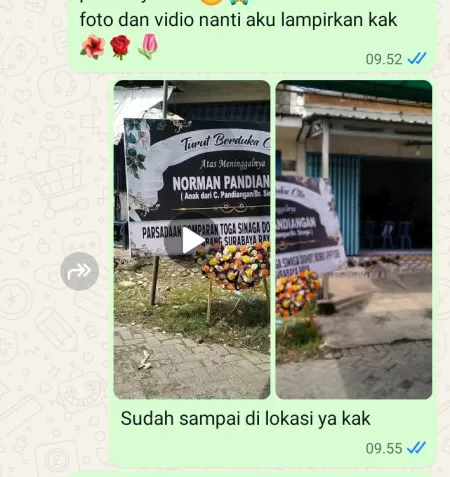 Pengiriman Karangan Bunga Palmeriam